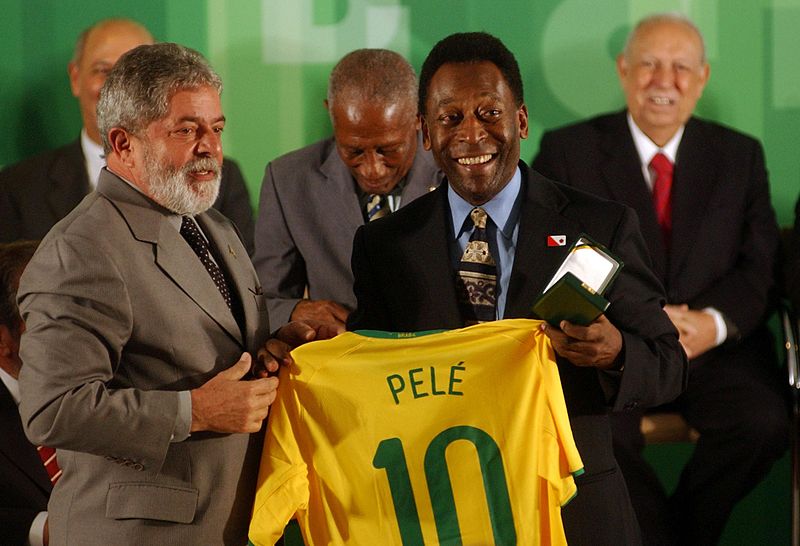 Pelé, Soccer legend from Brazil