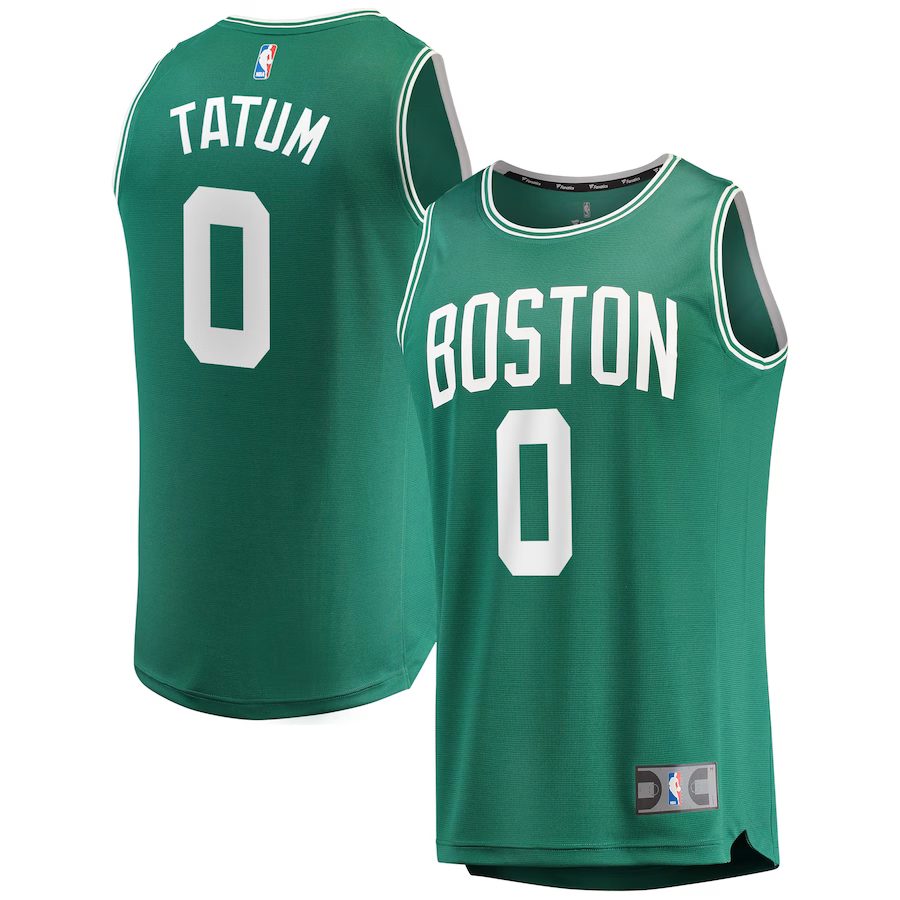 Jayson Tatum Green Boston Celtics #0 Replica Jersey