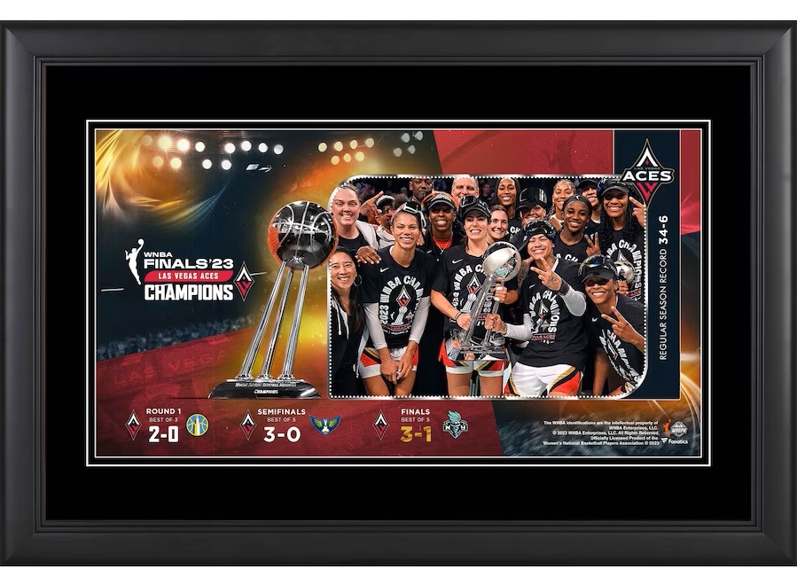 2023 LV Aces Champions Plaque