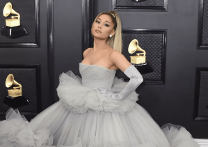 Ariana Grande at the Grammy Awards