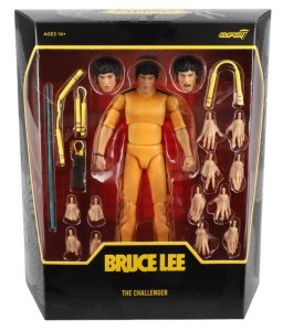 Bruce Lee Hollywood Icons Figure - Box Front Side