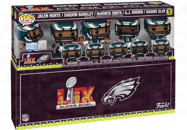 Eagles Funko Five Pack - Boxed