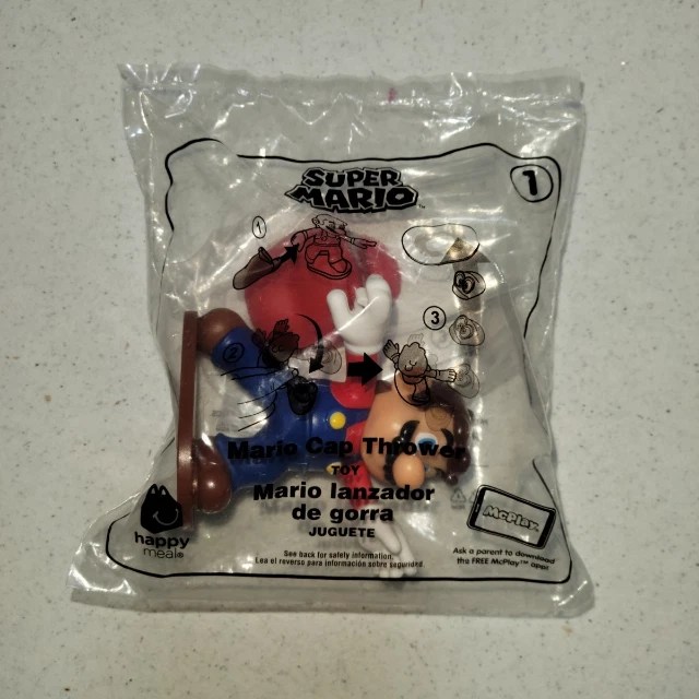 Super Mario Brothers Happy Meal Toy